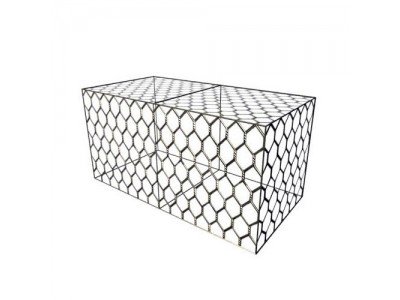 Габионы оцинкованные Gridmax ПНД 6x2x0,5